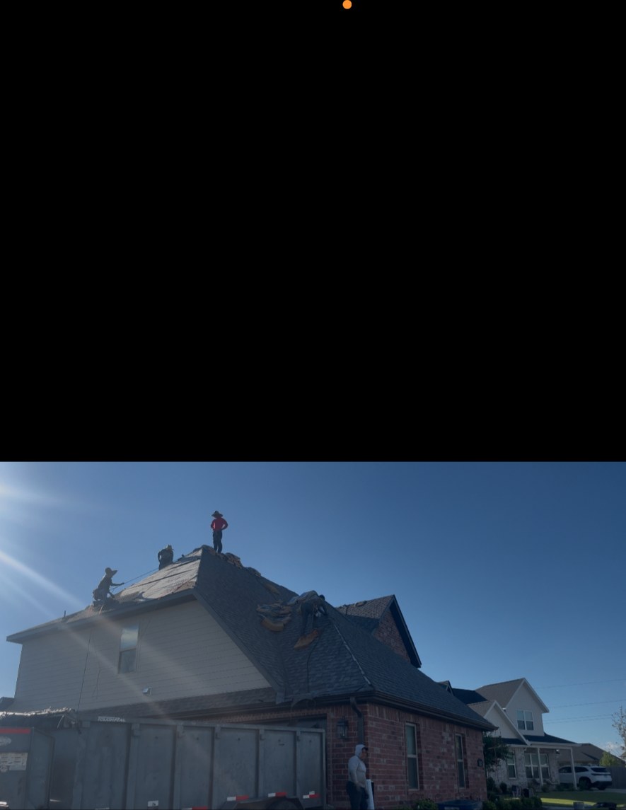 Finished roofing tear-off & replacement by APEX Construction & Landscaping